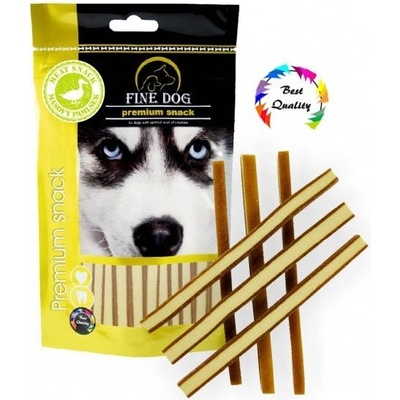 FINE DOG MINI Sandwich MINI strips KACHNÍ 80 g