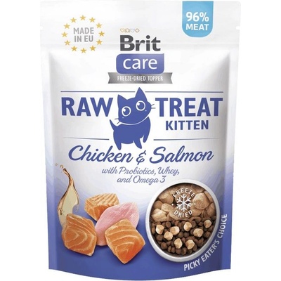 Brit Raw Treat Kitten Chicken & Salmon 40 г
