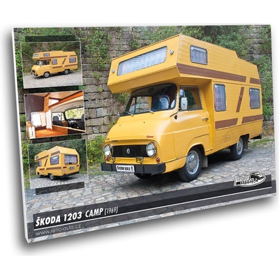 Obraz č. 44 - ŠKODA 1203 CAMP (1969) 100 x 70 cm