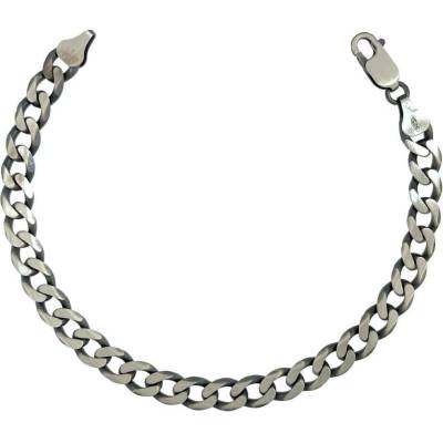 INFINITYSILVER Strieborný pánsky náramok pancr oxi antik SB23082921