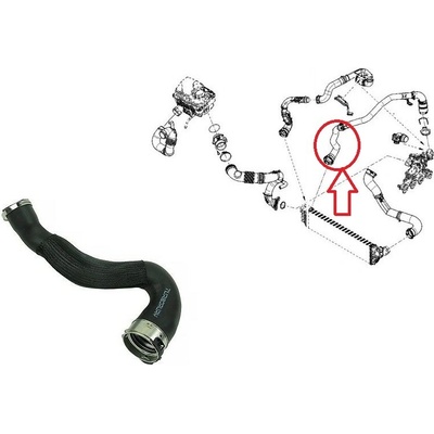 Hadice plnícího vzduchu Renault Master od 2010 2,3 dCi od turba do intercooleru 144602862R | Zboží Auto