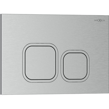 Mexen Tex 03 бутон за промиване, четен никел - 6103-10 (6103-10)