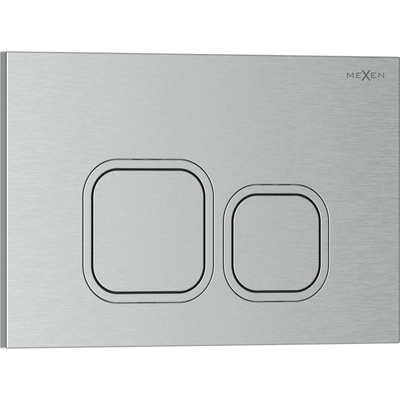 Mexen Tex 03 бутон за промиване, четен никел - 6103-10 (6103-10)