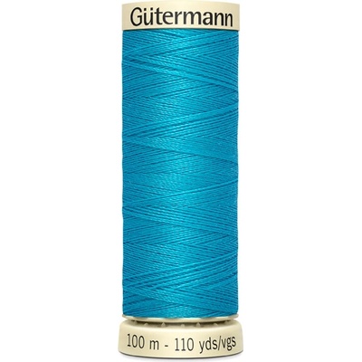736 Univerzální šicí nit Gütermann 100% PES, tyrkysová