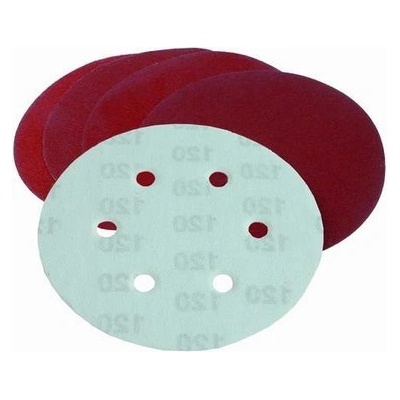 PROTECO 89.VB-6-150-120 výsek brúsny 150 mm, zrno 120, 6 otvorov, suchý zips