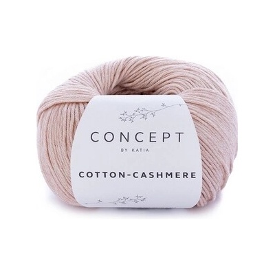 COTTON-CASHMERE Katia Farby COTTON-CASHMERE: 66 svetlá lososová