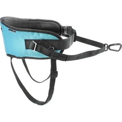 I-DOG Canicross One nex bežecký pás s karabínou modrá