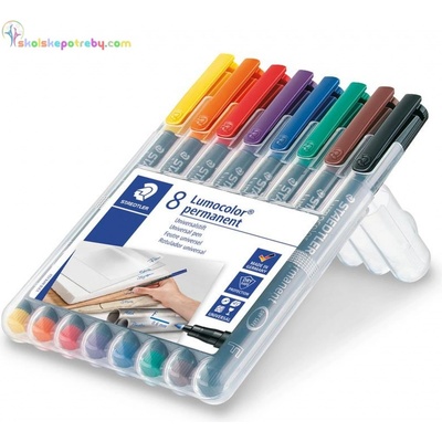 STAEDTLER Lumocolor 318 F 8 ks