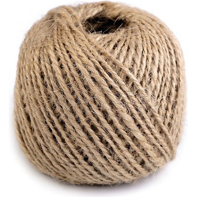Jutový provázek Ø1 mm Varianta: režná přírodní, Balení: 1 ks – Zboží Dáma