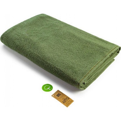 A&R Velmi dobře savá froté osuška 450 g/m zelená vojenská 100 x 210 cm