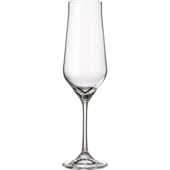Bohemia royal & crystalite Чаша за шампанско Bohemia Royal Lida 220ml, 6 броя (1006056)