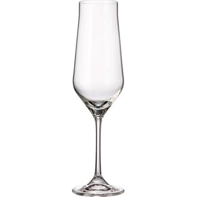 Bohemia royal & crystalite Чаша за шампанско Bohemia Royal Lida 220ml, 6 броя (1006056)