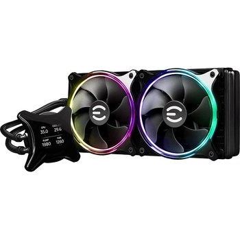 EVGA CLCx 280mm All-In-One RGB LCD CPU Liquid Cooler 400-HY-CX28-V1