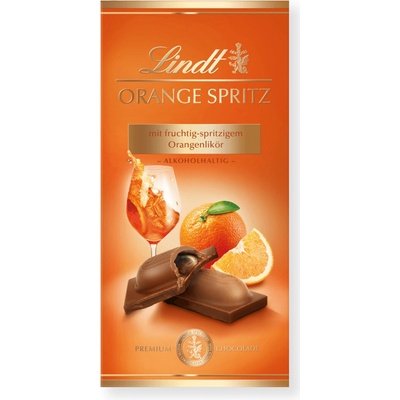 Lindt Orange Spritz mliečna čokoláda 100 g