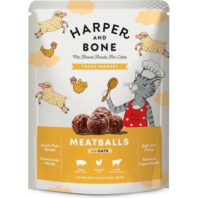 Harper & Bone Cat čerstvé z trhu 85 g