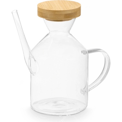 Vivalto Láhev na olej INTRA s bambusovým víkem 600 ml – Zbozi.Blesk.cz