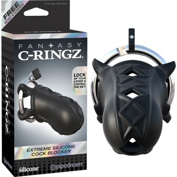 Пенис клетка от силикон, екстремна - Extreme Silicone Cock Blocker (PIPE592723)