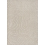 Flair Rugs Кремав ръчно изработен вълнен килим 160x230 cm Mesmerise Natural - Flair Rugs (503119377380)