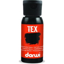 Darwi Tex barva na textil Černá 50 ml