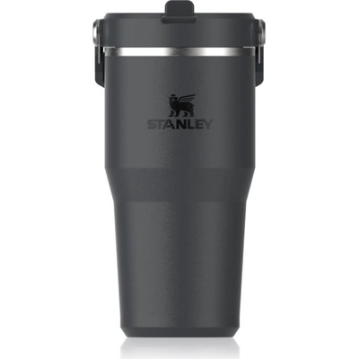 Stanley IceFlow Flip Straw Tumbler nerezová láhev na vodu Black 2.0 600 ml