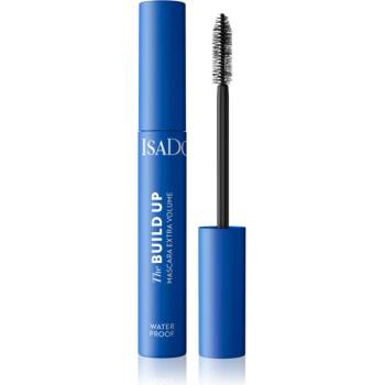 IsaDora Build Up Mascara Extra Volume спирала за екстра обем водоустойчив цвят 01 Black 10ml