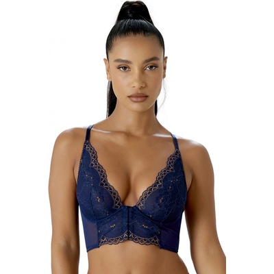 Gossard 7718 midnight blue/gold