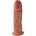 King Cock 10" Дилдо Телесен