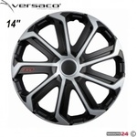 Versaco Тасове за джанти 14'' Versaco Evo Black/Silver