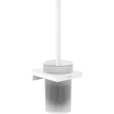 Hansgrohe AddStoris WC kefa nástenná matné sklo biela mat 41752700