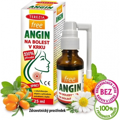 Terezia FreeAngin spr.na bol.v krku 25 ml
