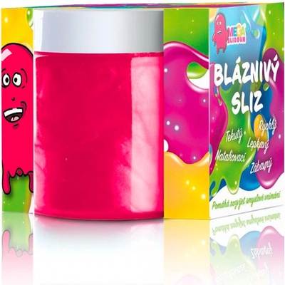 Megaslizoun bláznivý sliz růžový s perletí 125 ml