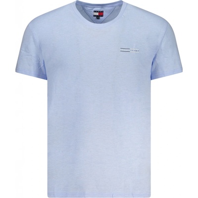 Tommy Jeans DM0DM21303 pánské tričko azurové