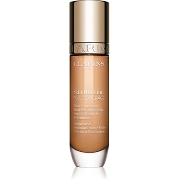 Clarins Skin Illusion Hydrating Foundation високо покривен фон дьо тен цвят 108W 30ml