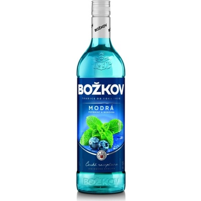Božkov Modrá 19% 1 l (holá láhev)