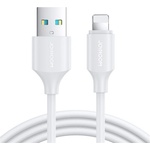 JOYROOM iPhone 14 Plus / 14 Pro Max / 14 Pro Кабел за данни JOYROOM LONG-LASTING A9 USB - Lightning, 100 cm, БЯЛ S-UL012A9_W_100 (S-UL012A9_W_100)