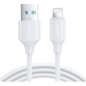 JOYROOM iPhone 14 Plus / 14 Pro Max / 14 Pro Кабел за данни JOYROOM LONG-LASTING A9 USB - Lightning, 100 cm, БЯЛ S-UL012A9_W_100 (S-UL012A9_W_100)