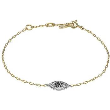 Fossil Дамска сребърна гривна с хематит Fossil JFS00582998 (JFS00582998)