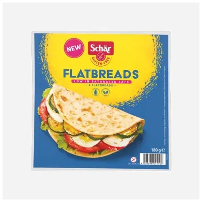 Schär Flatbreads bezlepkový 180g