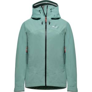 Salewa Дамско водоустойчиво яке Salewa Women's Ortles PTX 3L Jacket Waterproof jacket - Willow - размер 34 (EU) (102-5457-0211)