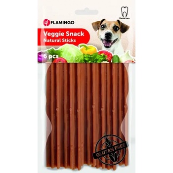 Flamingo Veggie snack - Вкусно лакомство за кучета със зеленчуци, х 12 см