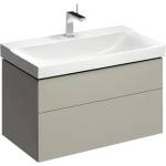 Geberit Долен шкаф Geberit Xeno2 за стенен умивалник 2 чекмеджета 88 см (500.509.00.1)