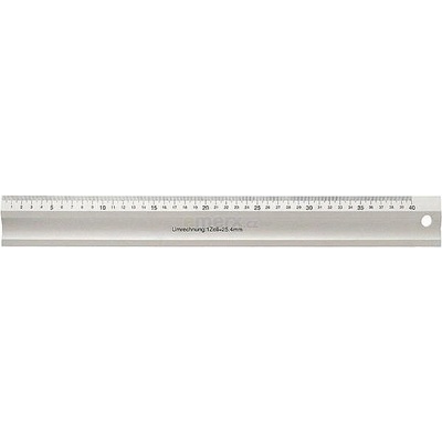 TES D5830 pravítko hliníkové 30cm
