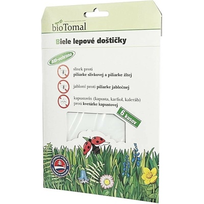 BioTomal LEPOVÉ DESTIČKY BÍLÉ Biocont 1 bal. - 6ks