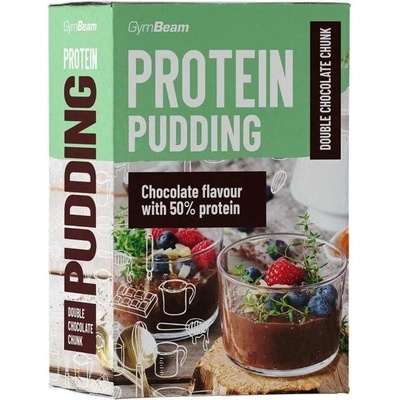 GymBeam Proteínový puding 500 g IBA dvojité kúsky čokolády