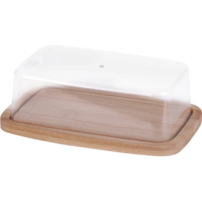 DOCHTMANN Dóza na máslo bambus, plast 19 x 6 x 12,5 cm