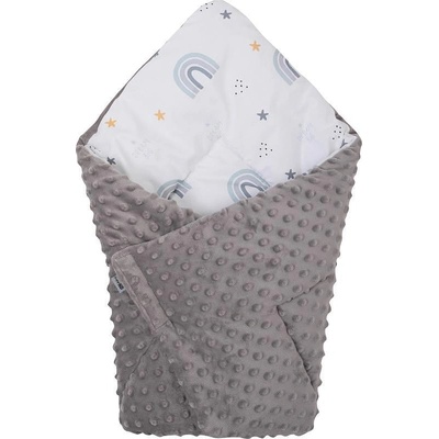 BUBABA Бебешко одеяло и чувалче 2 в 1 Bubaba - Сиво (47757)