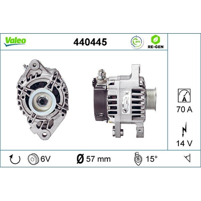 Alternátor VALEO 440445