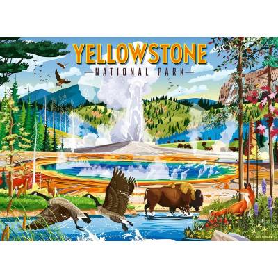 Ravensburger - Puzzle National Park Collection: Yellowstone - 500 piese