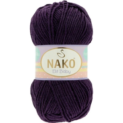 Nako Elit Baby 10253 tmavě fialová