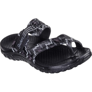 Skechers Сандали Skechers Women's Reggae Flat Sandals - Black/Grey